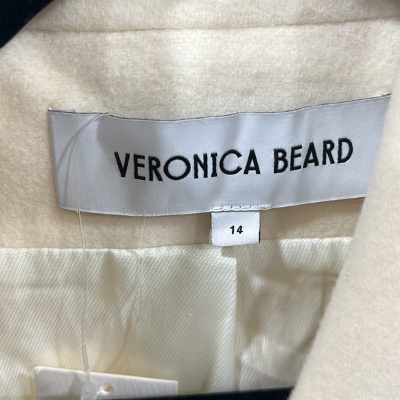 VERONICA BEARD Nalida Dickey double-breasted wool and cashmere-blend felt coat - Picture 8 of 13